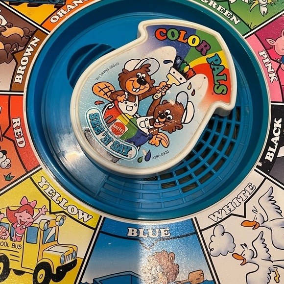 See N Say Mattel 1989 & 1992 Color Pals White Background Tested Works - Picture 3 of 9